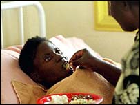 Afrikalı bir AIDS hastası
