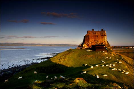 Lindisfarne Castle. Photo: Terry Cavner