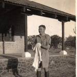 Lieut. AV Kent Jan 1942 Almednagar, India