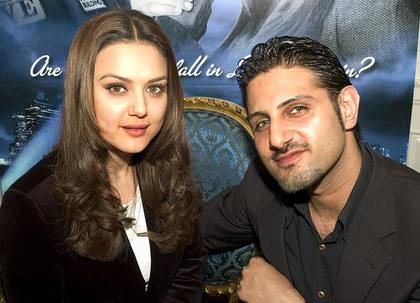 Pablo and Preity Zinta
