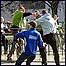 Torcedores poloneses brigam em Wroclaw