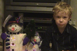 Seven year old Bailey tells us what he knows and likes about Christmas.