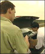 Morland Sanders confronting drug dealer