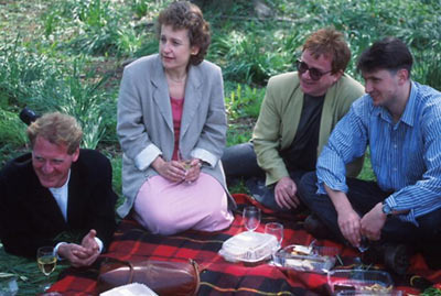 Poetry picnic filmed as part of Omnibus: The Last Journey of John Keats