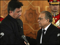 جنرل مشرف، حمید ڈوگر