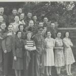 Staff at Special Operations Executive Station XIV at Briggens, Roydon in 1942