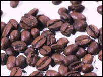 Grãos de café