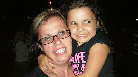 Nadia and her mother Sarah