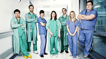 (L-R): Andy Kong, Adam Beaini, Lucy Holmes, Katherine Conroy, Keir Shiels, Suzy Batchelor and John Barclay