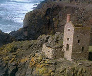 One of the many Tin mines scattered around the Cornish coast