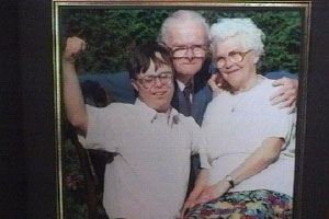 Robin is grateful to his parents