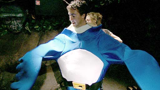 Ben plays Captain Squawk