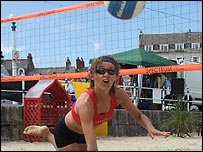 Weymouth beach volleyball
