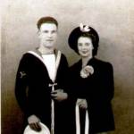 Dick & Stella Wignall on their Wedding Day December 1944