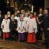 All of this year's Young Chorister finalists with the judges and Charles Hazlewood