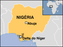 Mapa da Nigéria