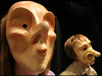 Inner Spark masks at Bishop's Castle