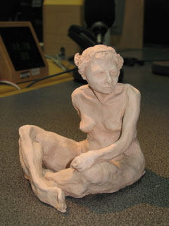 Clay figure. Submitted by Sally Humble Jackson