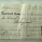 receipt of payment for crossing to the USA