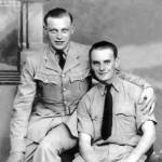 Fred Neale and Joe Walker in Singapore, mid 1940