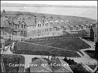 View of the HMS Ganges site 