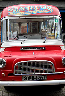 Granellis' CA Bedford ice cream van