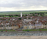 The landlocked lighthouse at Withernsea 