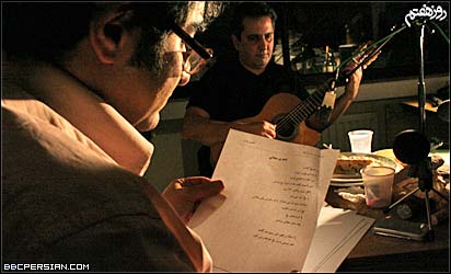 افشين بابازاده (چپ) و نيما مينا