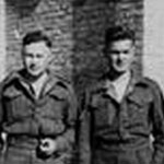 John ( with pipe) Con. Mason and unknown comrade