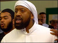 Abu Izzadeen, pictured heckling the home secretary earlier this week