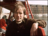 Gwyn Richards on a boat