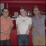 Mark Whittakerm Danny Jones and Trevor Cain