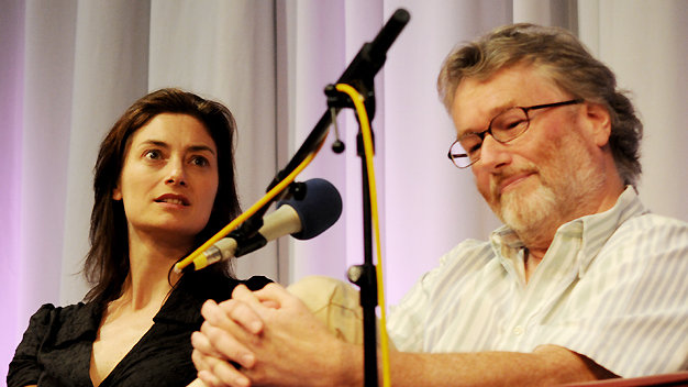 Maria Tecce and Iain Banks
