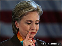 Hillary Clinton em South Dakota (2/6/2008)