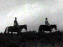 Pony trekking on the Quantocks