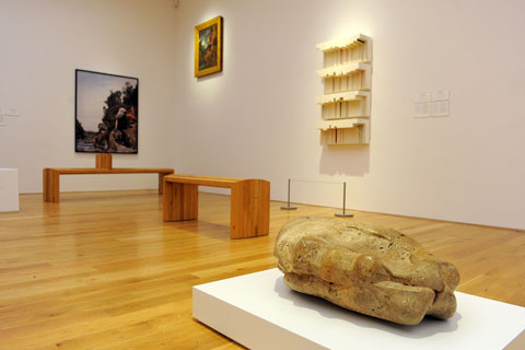 A gallery in the West Wing, the contemporary arts space at the National Museum of Art. Photo: Amgueddfa Cymru -- National Museum Wales 