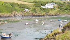 Abercastle harbour