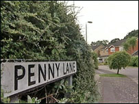 Penny Lane, Ipswich
