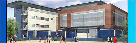 Artists impression of the Joseph Wright Centre