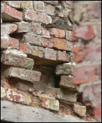 Unsafe brickwork