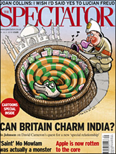 Spectator magazine cover