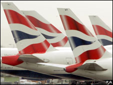 British Airways plane