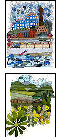 montage of Laura's work