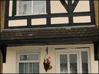 The haunted house....