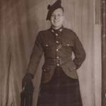 Dad in the uniform of The Royal Scots, taken Christmas 1941 at the Majestic Studio, South Shields.
