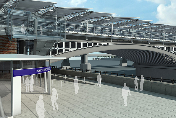New blackfriars station