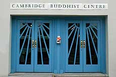 Cambridge Buddhist Centre entrance