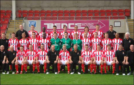 Cheltenham Town FC Squad 2007/08 