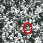 Irish Guardsman Ivor White and fellow Guardsmen approach Winston's car