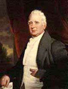 Portrait sytle painting showing William Cobbett